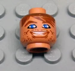 Minifigure, Head NBA Steve Nash Pattern