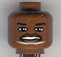 Minifigure, Head NBA Shaquille O'Neal Pattern