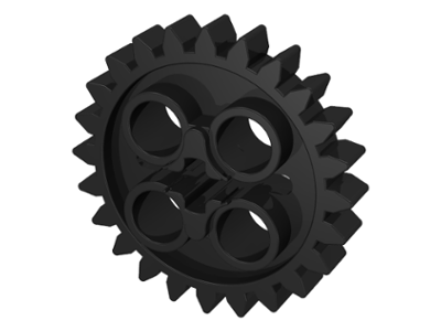 Technic, Gear 24 Tooth with 1 Axle Hole