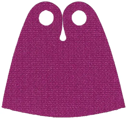 Minifigure Cape Cloth, Teardrop Neck Cut - Spongy Stretchable Fabric