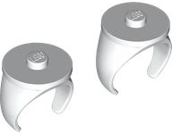 Ring with Stud, 2 in Bag (Multipack)