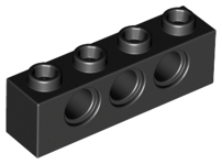 Technic, Brick 1 x 4 with Holes