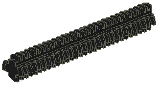 Technic, Axle  4L Threaded