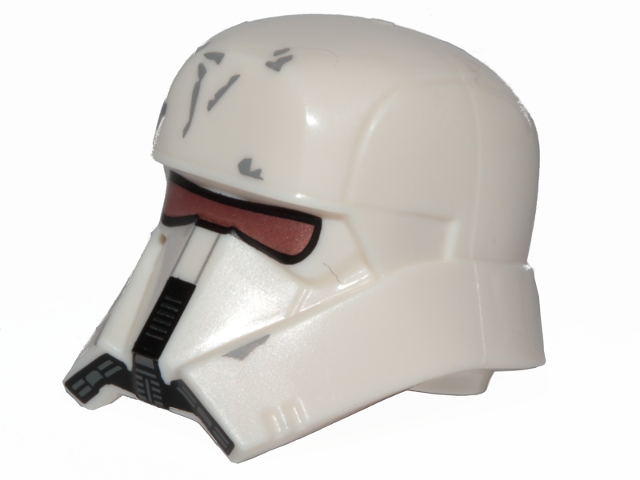 Minifigure, Headgear Helmet SW Range Trooper Pattern