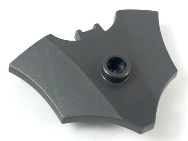 Minifigure, Weapon Batarang, Shield Size with Stud on Front