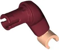 Arm Large with Pin, Left with Light Nougat Hand