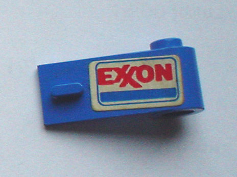 Door 1 x 3 x 1 Right with Exxon logo Pattern (Sticker) - Set 6679-2