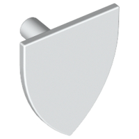 Minifigure, Shield Triangular Short