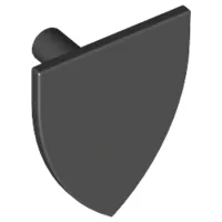 Minifigure, Shield Triangular Short