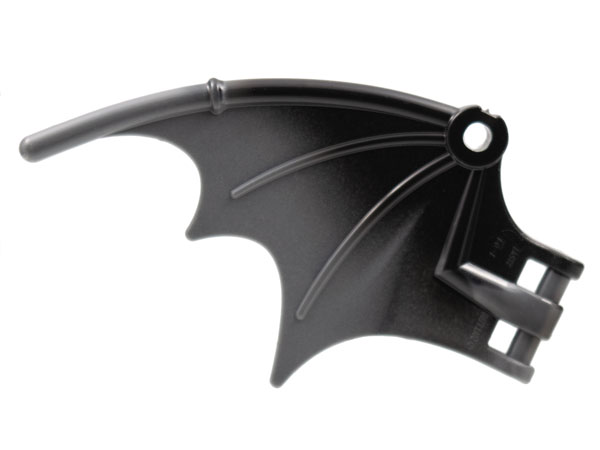 Dragon Wing 8 1/4 x 5 with Marbled Dark Bluish Gray Trailing Edge Pattern