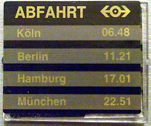 Glass for Window 1 x 4 x 3 with Train Schedule Pattern on Both Sides (Stickers) - Set 2150