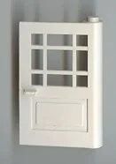 Minitalia Door 1 x 4 x 5 with 9 Panes