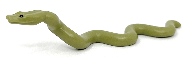 Snake, Large with Raised Head with Black Eyes Pattern (HP Nagini)