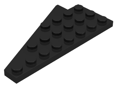 Wedge, Plate 8 x 4 Wing Right
