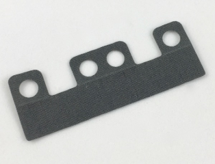 Minifigure Skirt Cloth with 4 Holes, Length 10mm