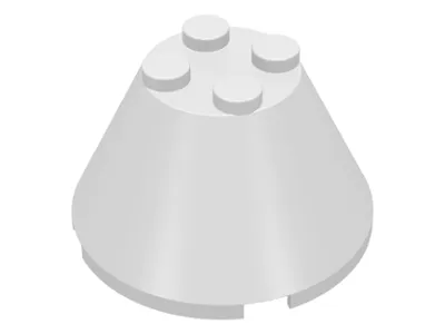 Cone 4 x 4 x 2 without Axle Hole
