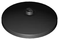 Dish 4 x 4 Inverted (Radar) with Solid Stud