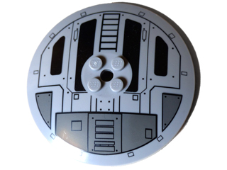 Dish 8 x 8 Inverted (Radar) with TIE Fighter Hatch Pattern