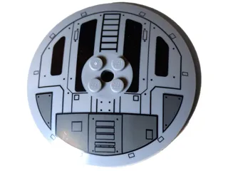 Dish 8 x 8 Inverted (Radar) with TIE Fighter Hatch Pattern
