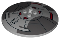 Dish 8 x 8 Inverted (Radar) with SW Sith Infiltrator Pattern