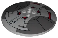Dish 8 x 8 Inverted (Radar) with SW Sith Infiltrator Pattern