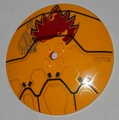 Dish 8 x 8 Inverted (Radar) with 'TIVAN' and '28MB' Golden Drone Pattern