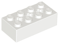 Technic, Brick 2 x 4 with 3 Axle Holes