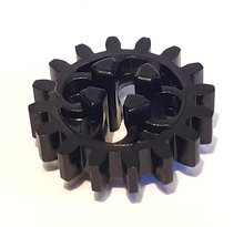 Technic, Gear 16 Tooth - Axle Hole with Open Sides