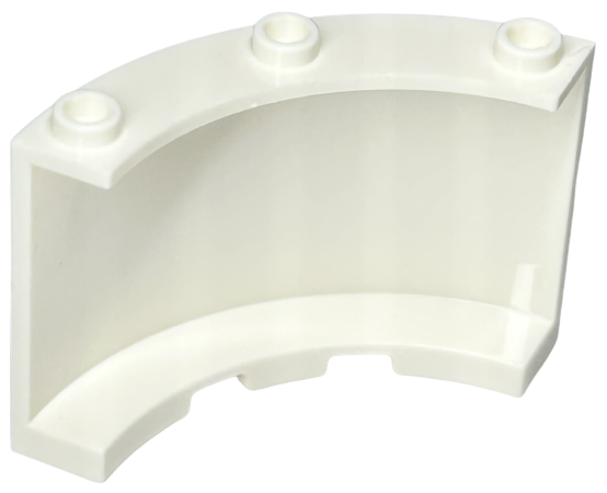 Cylinder Quarter 4 x 4 x 3