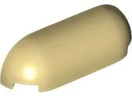 Slope, Curved 1 x 4 with Rounded Ends