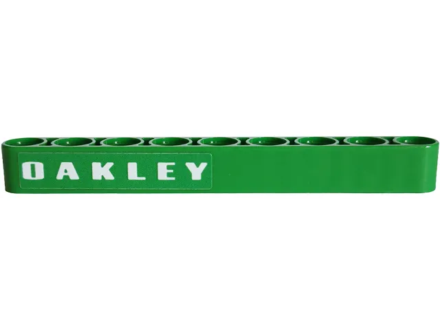 Technic, Liftarm Thick 1 x 9 with White 'OAKLEY' Pattern Model Left Side (Sticker) - Set 42240