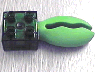 Duplo, Brick 2 x 2 with Rubber Claw