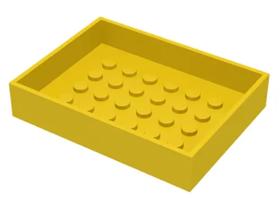 Container, Box 6 x 8 x 1 1/3 Bottom