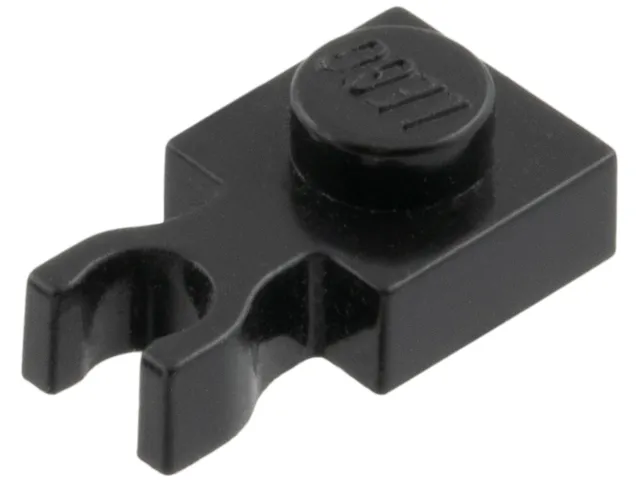 Plate, Modified 1 x 1 with U Clip Thin (Vertical Grip)
