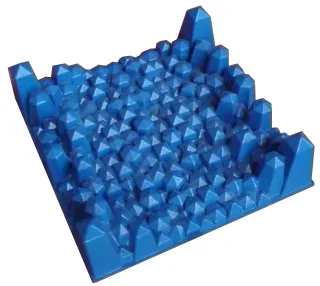 Baseplate, Raised Aqua Playscape without Studs