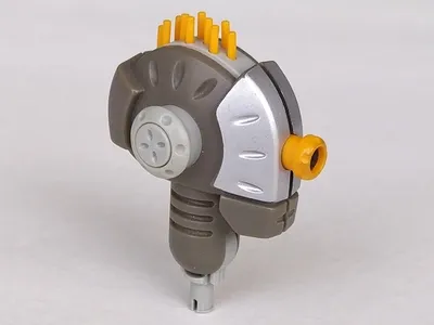 Galidor Head Jens with Light Gray Rotation Joint Pin