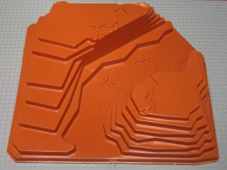 Baseplate, Raised Rocky Ridge Playscape without Studs