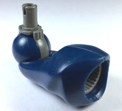 Galidor Limb Arm Nick, Top Section with Dark Gray Rotation Joint Pin