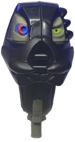 Galidor Head Gorm with Dark Gray Rotation Joint Pin and Eyes Pattern