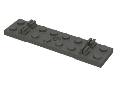 Train, Track Sleeper Plate 2 x 8 without Cable Grooves