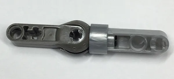 Technic Rotation Joint Ball and Pearl Light Gray Socket 8L Liftarm Thick with Black Loop (41679 / 41681 / 41680)