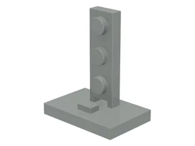 Bracket 2 x 3 - 1 x 3 (Train Signal Stand)