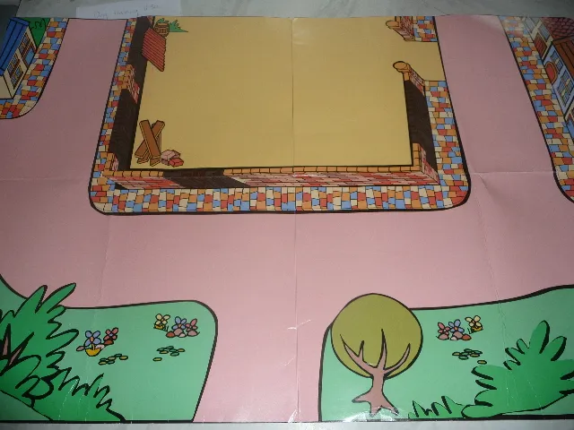 Paper Duplo Playmat, 33 x 51 with Dizzy's Birdwatch Pattern, Set 3283