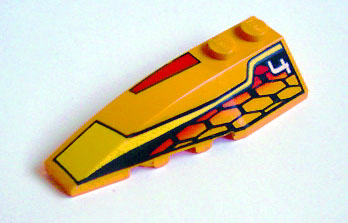 Wedge 6 x 2 Left with Racer Hot Scorcher 4 Pattern