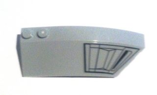 Wedge 8 x 3 x 2 Open Right with Air Intake Pattern (Sticker) - Set 6869