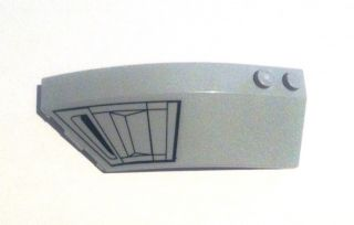 Wedge 8 x 3 x 2 Open Left with Air Intake Pattern (Sticker) - Set 6869