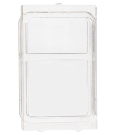 Glass for Train Door with Lip on Top and Bottom