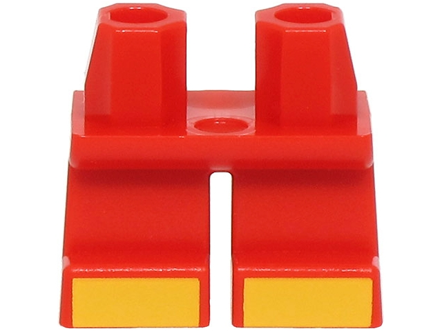 Legs Short with Yellow Feet Pattern