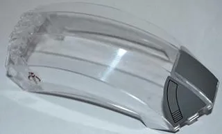 Windscreen 12 x 6 x 6 Curved with Mandalorian Skull and SW Slave I Pattern (Stickers) - Set 8097