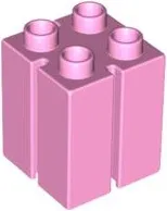 Duplo, Brick 2 x 2 x 2 with Channels